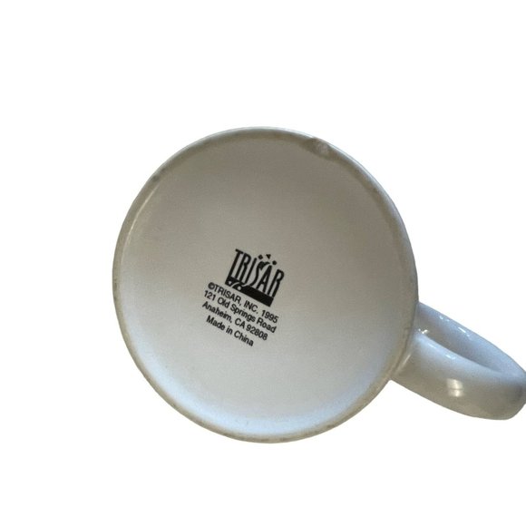 Vintage Amscan Forty Years of Magnificence Coffee Mug Cup White 1995 - Picture 10 of 16